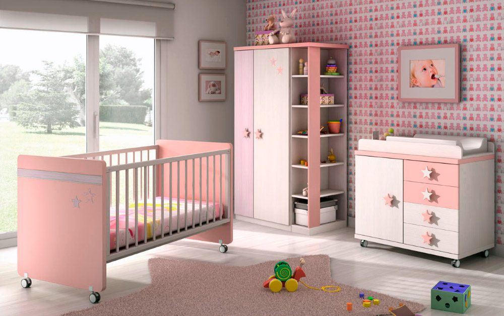 Habitación de bebé estilo minimalista