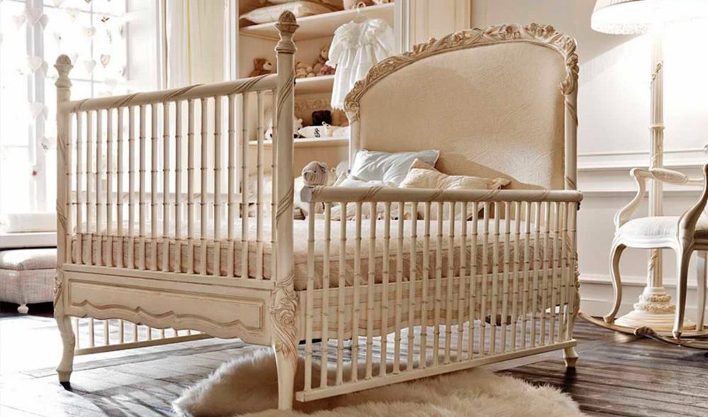 Muebles en habitaciones de bebés: Cuna