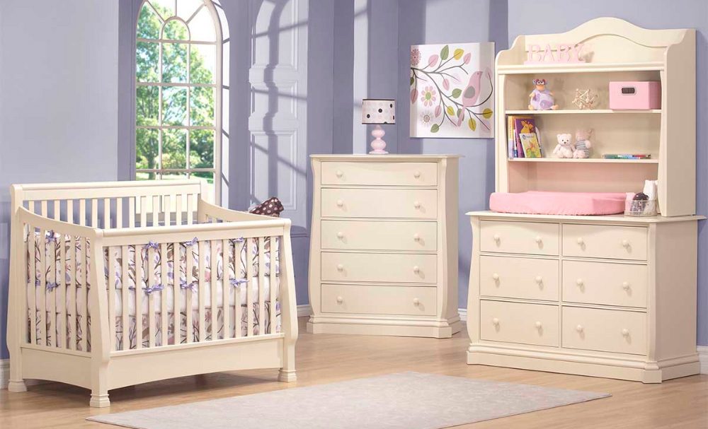 Opciones de almacenamiento en habitaciones de bebés